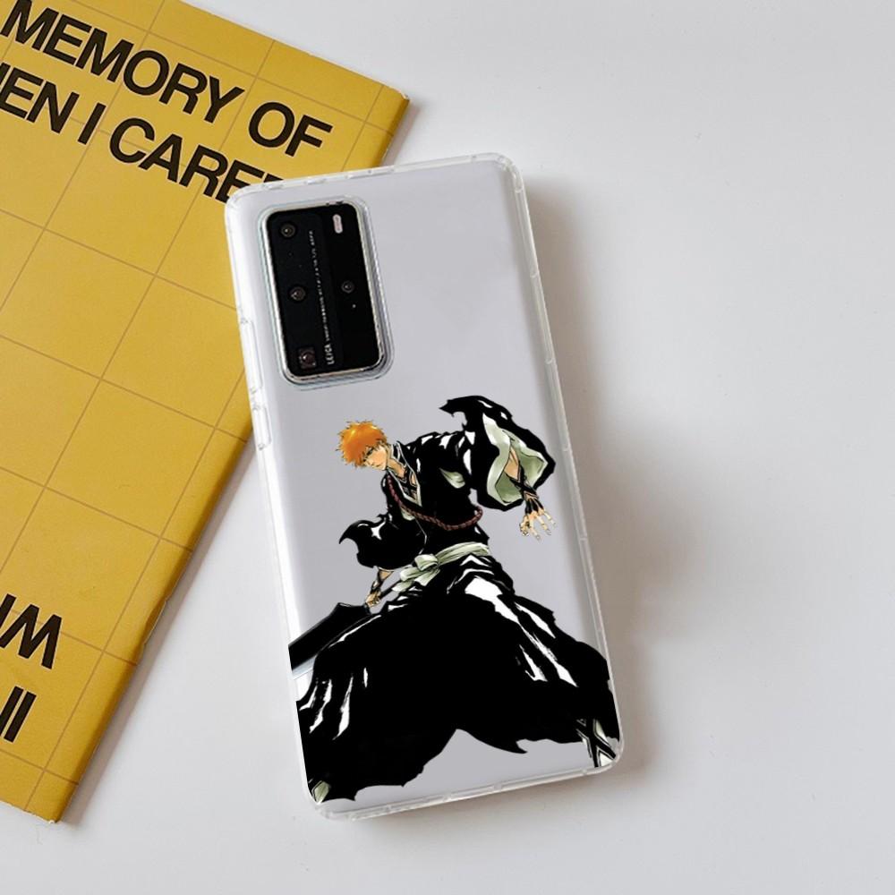 Чехол для телефона Bleach Куросаки Ичиго для Samsung S10 20 22 23 A10 40 для Xiaomi10 Note10 для Huawei P50 20 Honor60 70