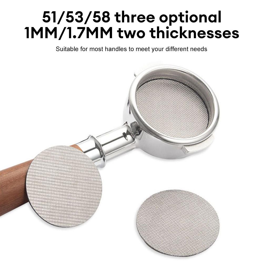 Heat Resistant Reusable Coffee Filter 51/53/58 Mm Coffee Filter Screen Espresso Machine