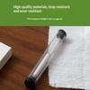 10Pcs Transparent Tube Pen Holder Case Eco-friendly Plastic Ballpoint Pen Storage Box for Teen Student School Use
