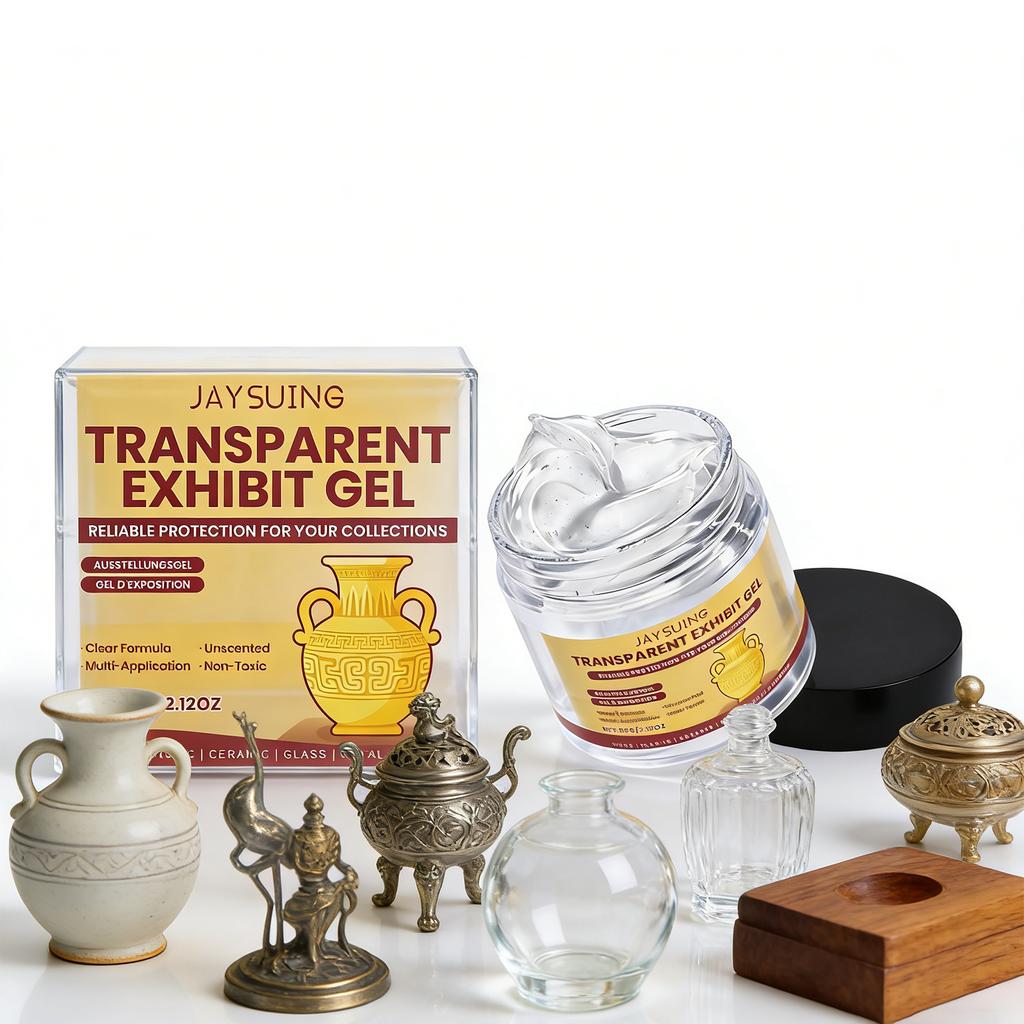Transparent Exhibition Gel Provide Reliable Protection Repeated Use Multiple Times Multi-purpose Collections Protective Adhesive