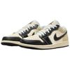 Air Jordan 1 Low SE Coconut Milk Black Мужские кроссовки Cream Muslin Team-Gold HQ3437-101