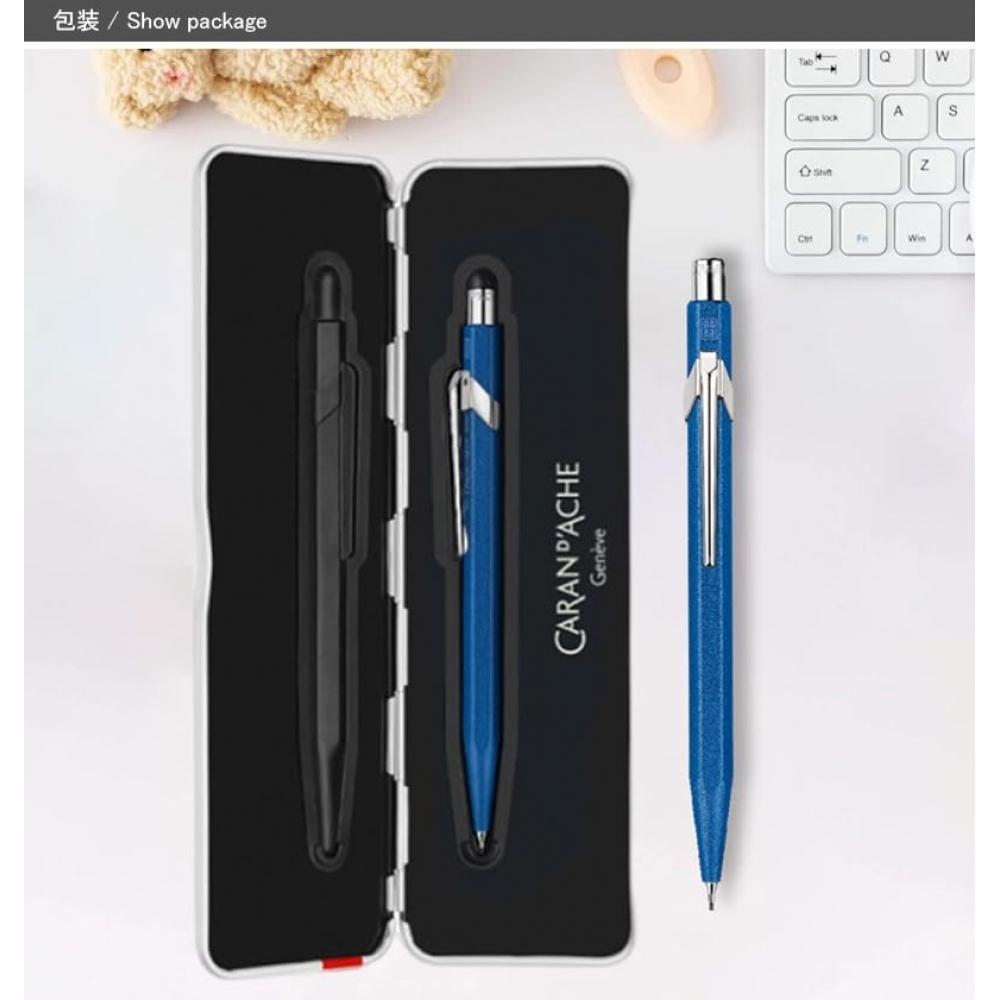 CARAN D'ACHE Caran d'Ache механический карандаш цветной матовый X бирюзовый MF0844-681 0,5 мм подлинный импортный продукт