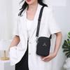 Multifunction Crossbody Bag Nylon Small Phone Bag Simple Canvas Shoulder Bag  Daily