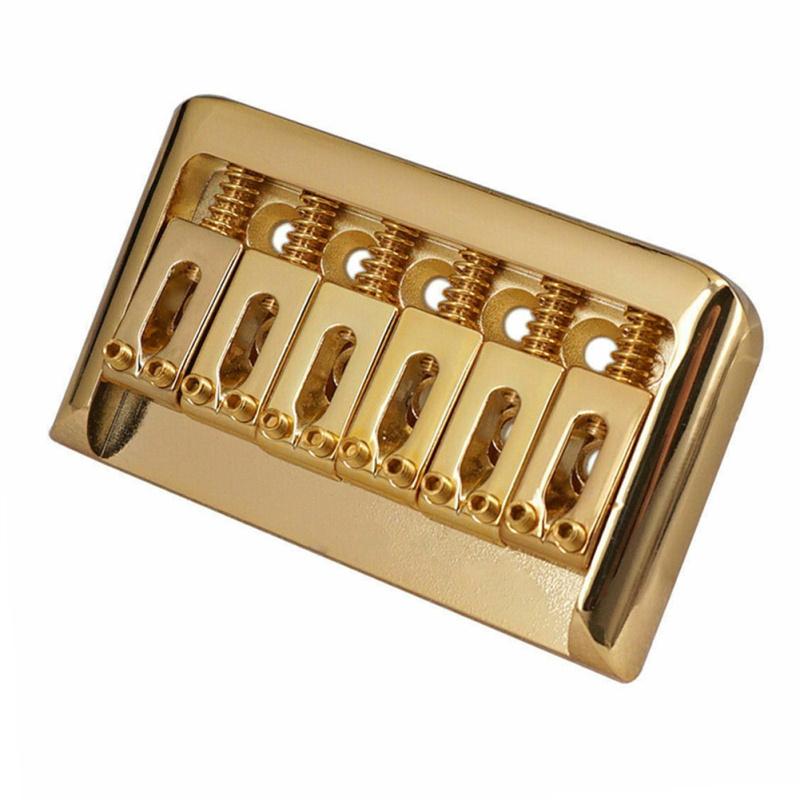 Musiclily Non-tremolo электрогитара Hardtail бридж седло, для 6 струн Fender Strat