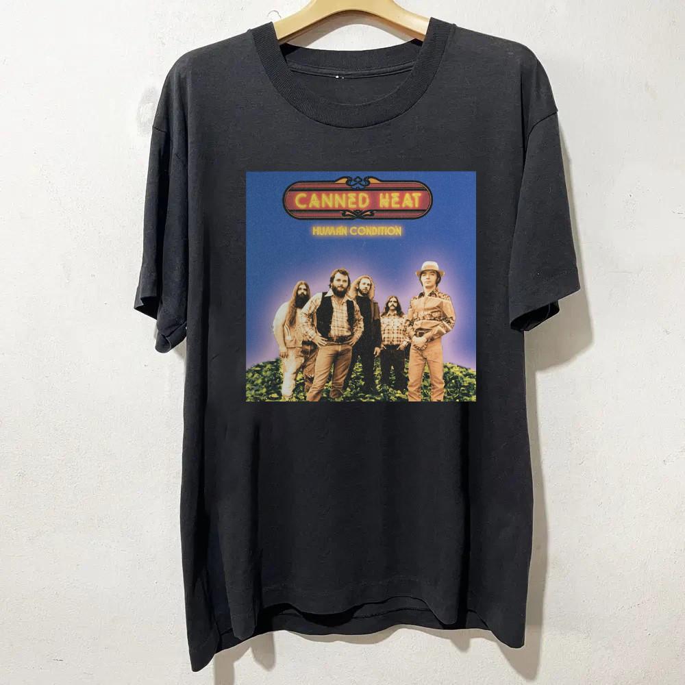Human Condition Canned Heat Black Cotton Shirt Full size S5XL T481 Unisex T-Shirt
