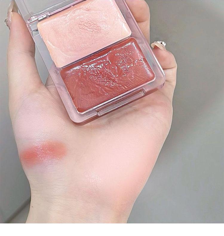 kakashow Кремовые румяна Dewy 10 г Легкое естественное сияние Стойкий наслаиваемый тинт для щек Для всех тонов кожи