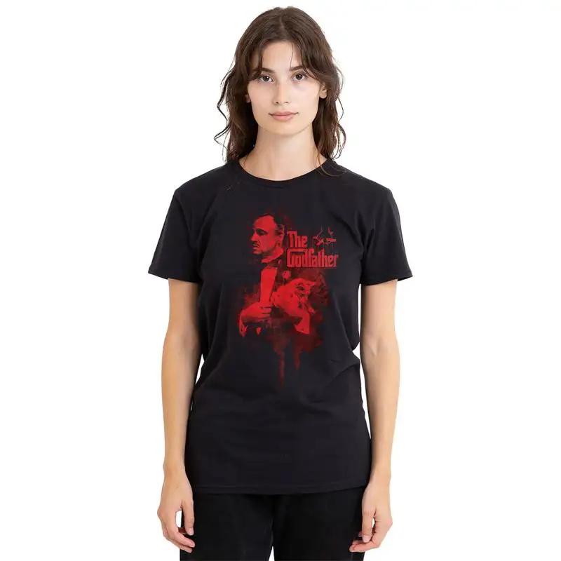 Godfather Don Drip Ladies T Shirt S 2Xl Black