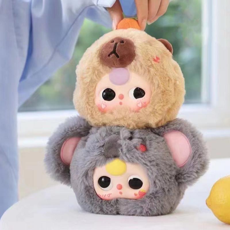 Мягкие игрушки-обнимашки, милые детские трехлетние плюшевые куклы второго поколения, кавайные украшения, игрушки для фанатов, детские, для девочек, подарок