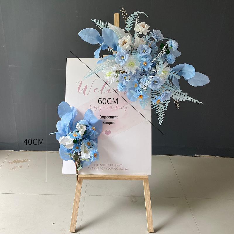 Искусственный Цветочный Декор для Свадебного Места Проведения: для Дорожки, Сцены и Банкетного Зала