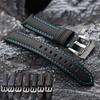 Премиальный холщовый ремешок для часов Panerai, Seiko 20 мм, 22 мм, 24 мм, 26 мм, нейлоновый кожаный мужской ремешок, тканевый браслет