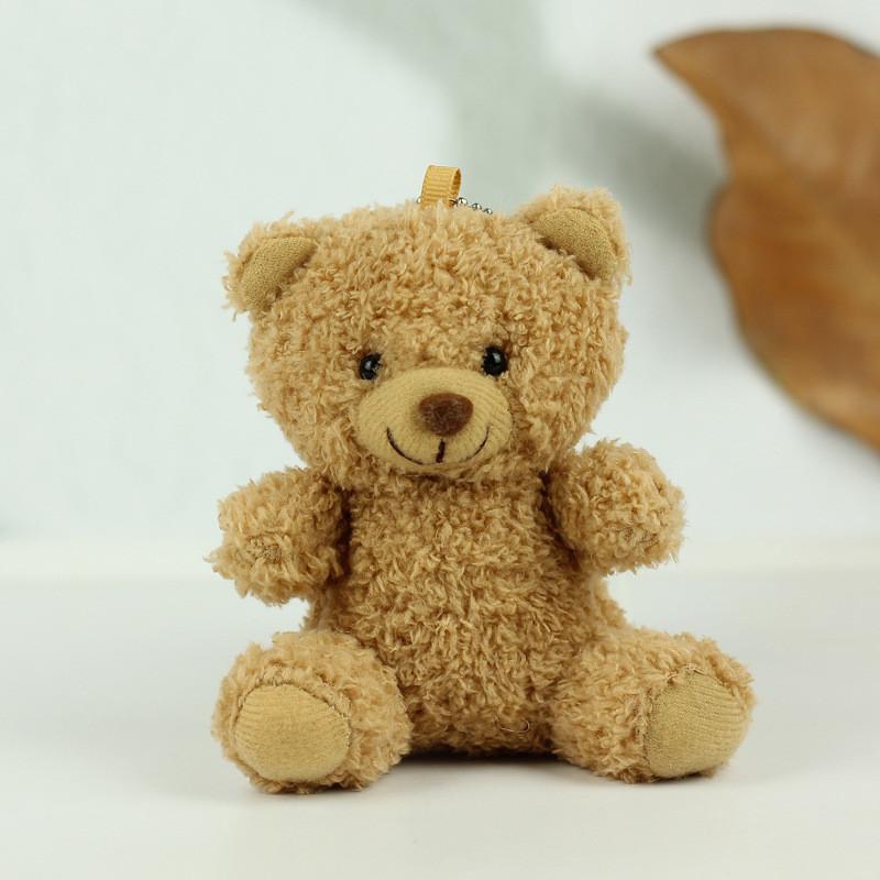 Bear Teddy Delightful Plush Toy Keychain Soft Bear Pendant For Kids Backpack Decoration