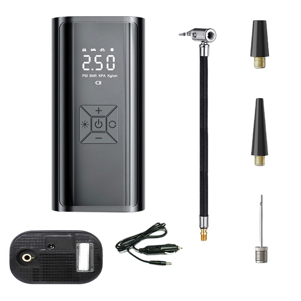 Rechargeable Automatic Air Pump Tire Inflator Portable Compressor Digital Cordless Car Tyre Inflator For Bicycle Balls Vehicle M
