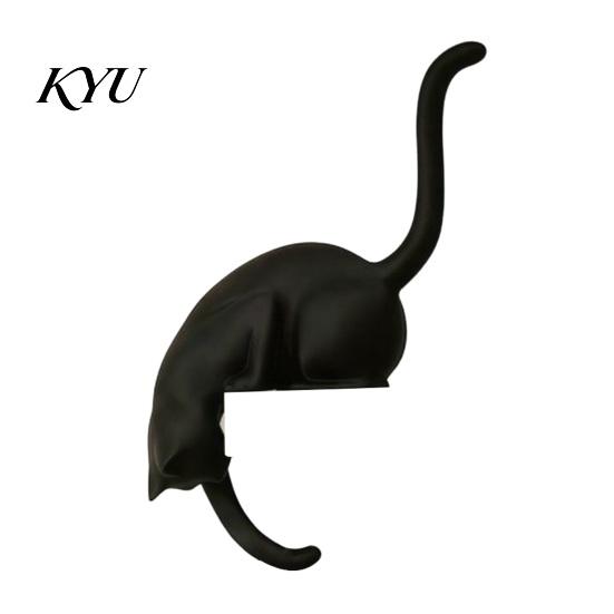 Cat Claw Wall Hook with Lantern, 3D Printed LED Light Decorative Stylish Ornament Hook, Creative Shelf for Bookshelf Desk And Entryway Minimalist