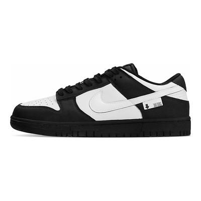 Кроссовки Dunk из износостойкого дышащего материала, низкие, для скейтбординга, унисекс, черные с белым, HF5441-100(Команда577-)