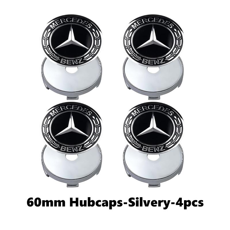 4PCS Car Emblem Wheel Hub Center Cap Badge Covers Sticker Accessories For Benz AMG W213 W124 W108 W126 Exclusive W204 W222 W205