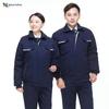 Autumn & Winter Cotton Workwear Jacket - Cold-Resistant with Print & Embroidery
