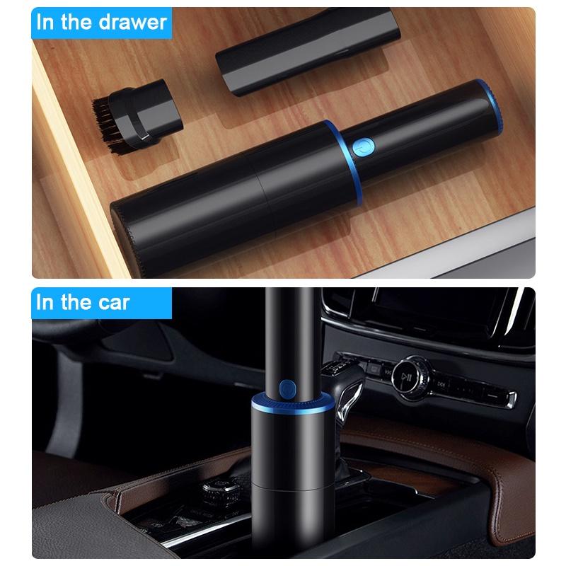 Автомобильный пылесос 120 Вт 10000 Па Беспроводной Перезаряжаемый Влажной/Сухой Мини Ручной Пылесос