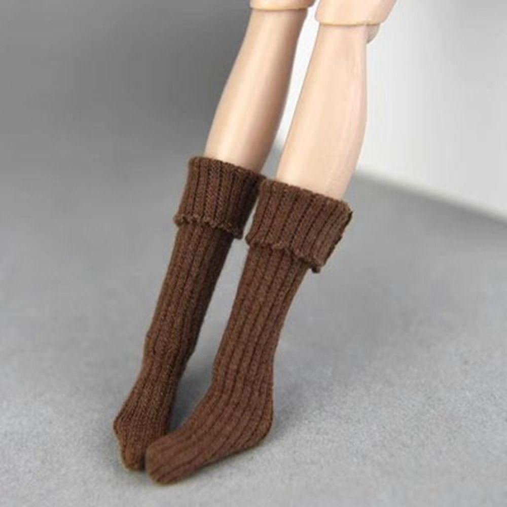 Fashion Long Doll Socks Handmade Short Socks New DIY Toys 1/6 BJD Doll