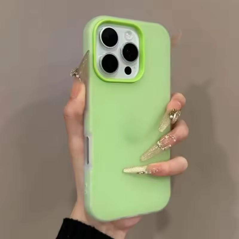 Мягкий Матовый Конфетный Прозрачный Чехол для Телефона для IPhone 17 16 15 14 13 12 11 Pro Max Air 16E 7 8 Plus X Xs Max XR SE Ударопрочный Чехол