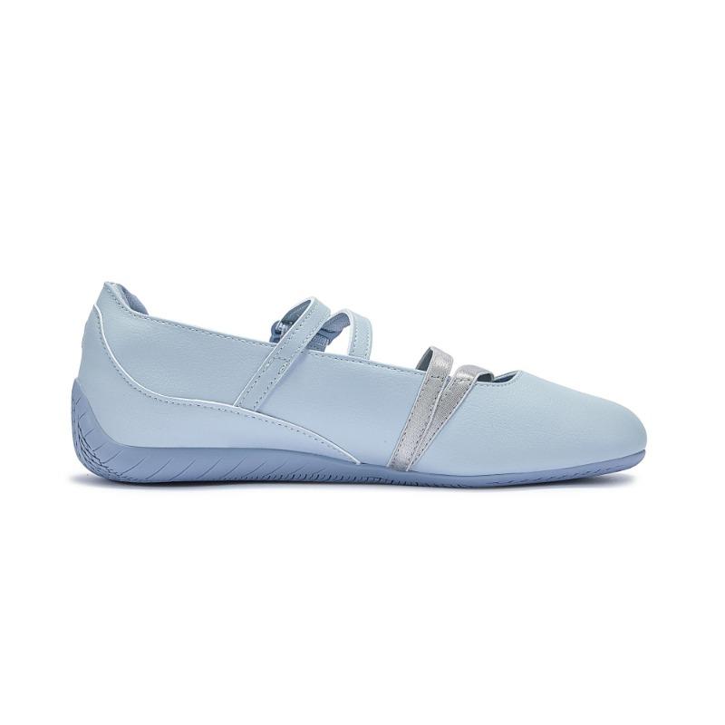 Puma × Суперкрошки Балетные Женские Туфли Мэри Джейн Сине-Серебристые 408103-01