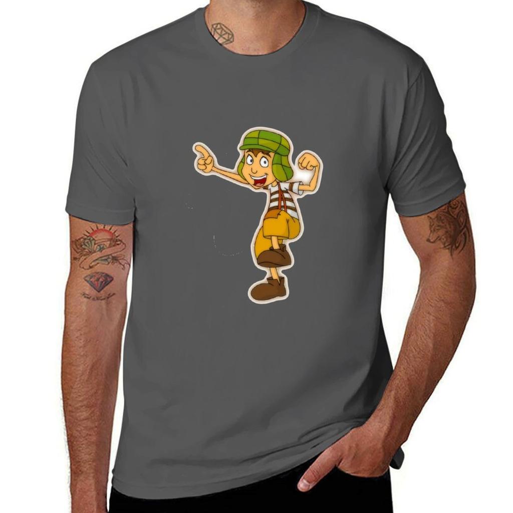 Chavo Del Ocho Caricatura Tshirt Plus Size Street Style Tee