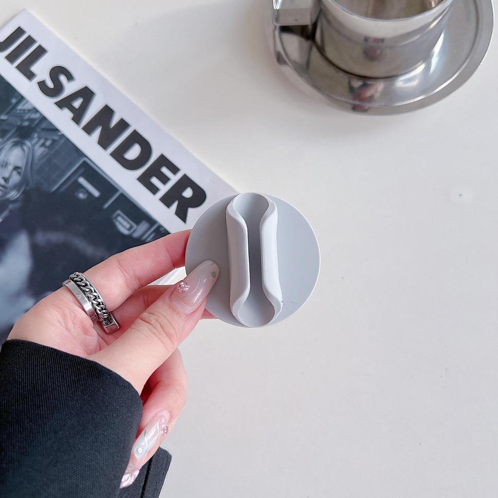 Силиконовый чехол для телефона с 3M-адгезивом, держатель для губной помады и подставка