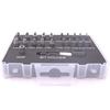 22Pcs screw remover set, high-speed steel anti-tooth and anti-wire removal tool, damaged screw remover