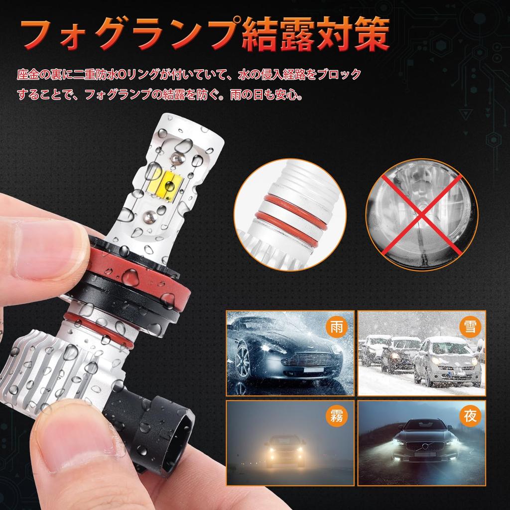 Противотуманная фара Kitazawa Shoji, переключение 3 цветов, H8 LED, H16 LED, противотуманная фара, H11,