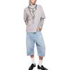Acne Studios Denim Shorts Men's Light Blue BE0162-228
