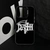M-Metal B-Band D-Death Чехол для телефона For iPhone 17,16,15,14,13,12,11 Plus,Pro Max,XS,Разноцветный Серебристый Чехол для телефона Funda Cover