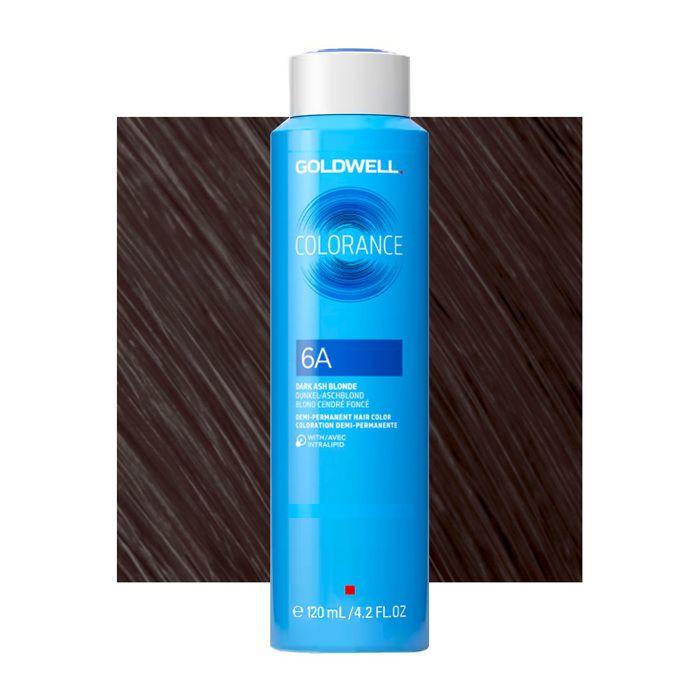 Окрашивание - Goldwell - Colorance - 6A Темно-пепельный блонд - Без аммиака - 120 мл