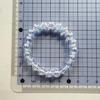 Девочковый браслет с бусинами радужного цвета AB - Свежий стиль, бусины 8 мм, универсальный аксессуар для школьниц