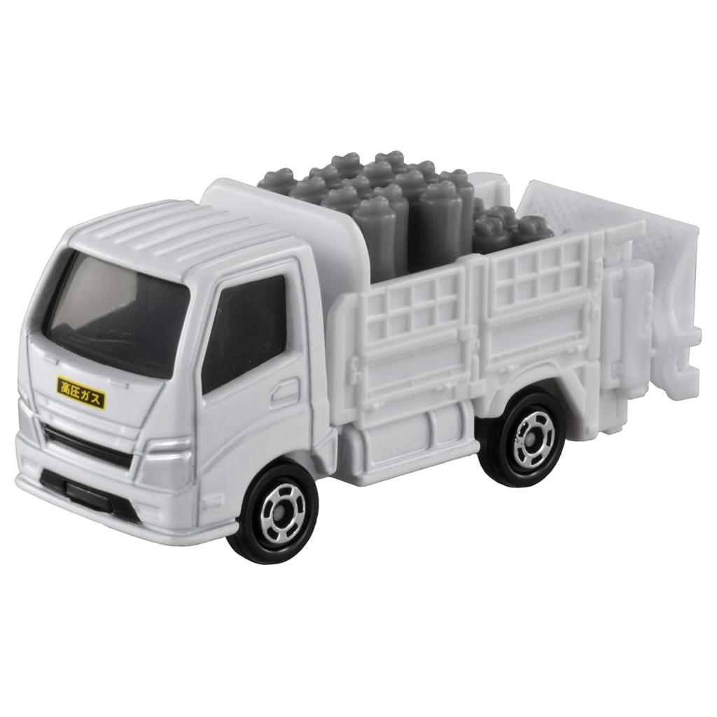 TAKARA TOMY Tomica No. 80 Propane Gas Delivery Truck Miniature Car Toy for Ages 3 and Up