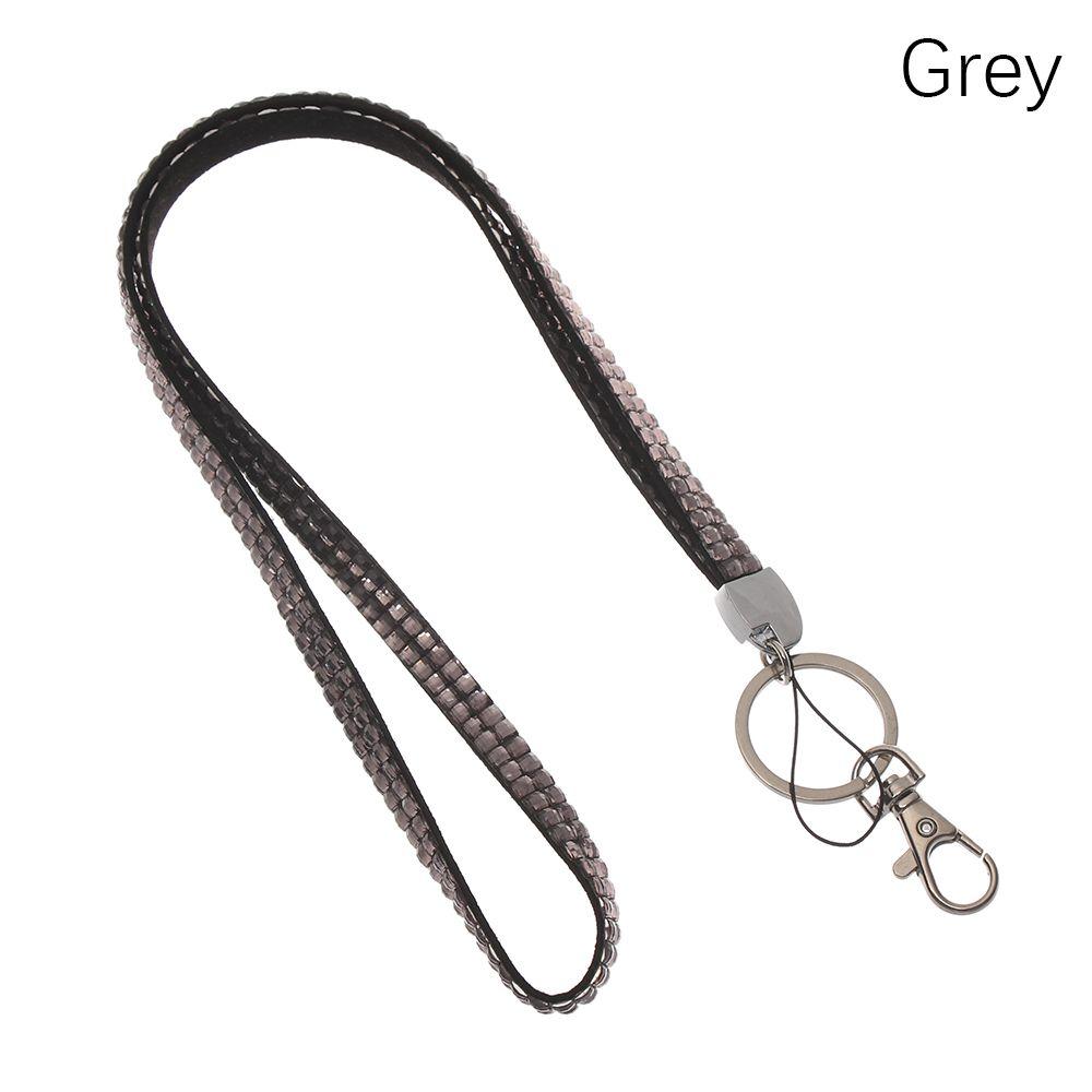 1 шт. Легкий кристалл выдвижной держатель для карт ожерелье шейный ремешок шнурок для подвешивания веревка