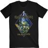 Футболка Iron Maiden Live After Death Алмазный Логотип Группы Официальная Мужская Черная Размер S