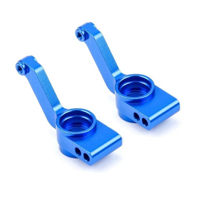 Aluminium Steering Block Caster Block C-Hub Stub Axle Carrier with Ball Bearing for Traxxas Slash 4X4 1/10 RC Car Parts