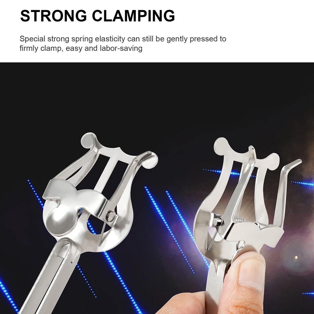 Trumpet Trombone Sheet Music Clip Music Book Clip Trumpet Music Holder Metal Music Stand Trumpet Marchings Bands Holder