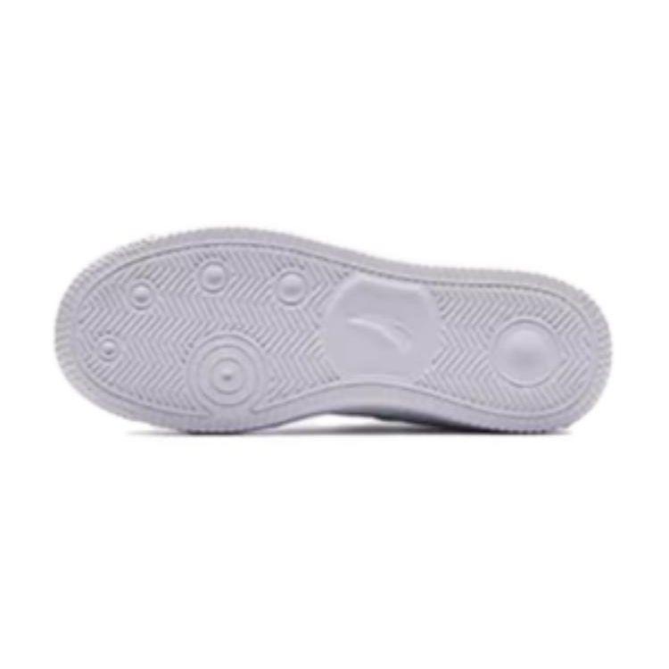 Anta Детские амортизирующие износостойкие низкие детские кроссовки для скейтбординга детские кроссовки для скейтбординга белые A312418008-4