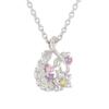 Disney Shape VPCDS 20172 [Disney] Rapunzel/Silver Pendant/Cubic Zirconia/Drop