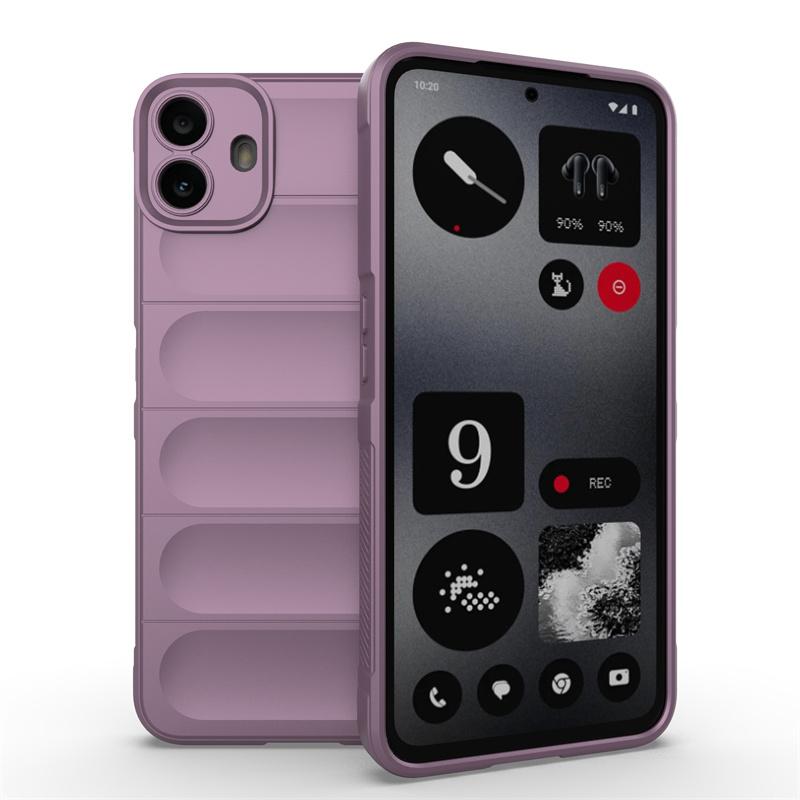 Гибкий силиконовый чехол с ощущением кожи для Nothing CMF Phone 2 Pro Phone 1 Защитная крышка Для противоударных Fundas Coque