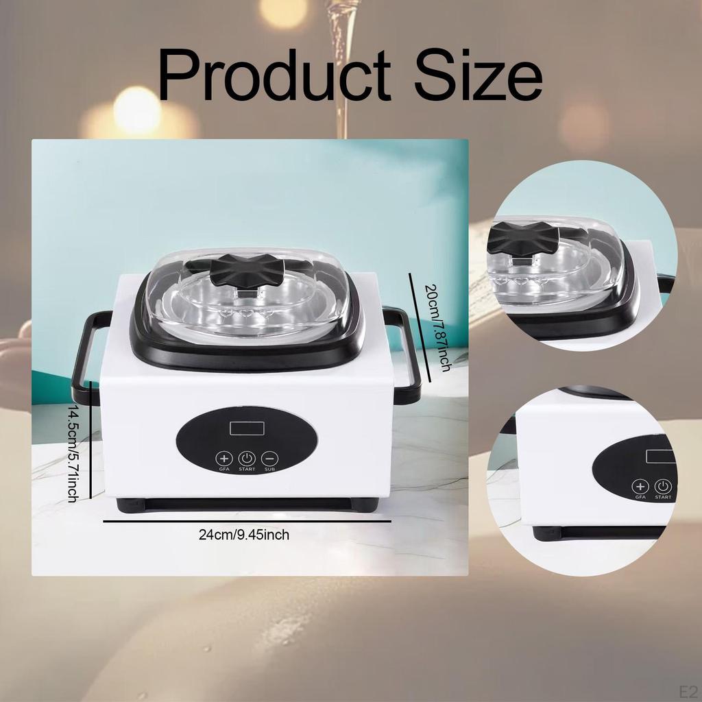 Электрический нагреватель воска для депиляции с регулируемой температурой, плавильный нагреватель, спа-оборудование для лица и тела