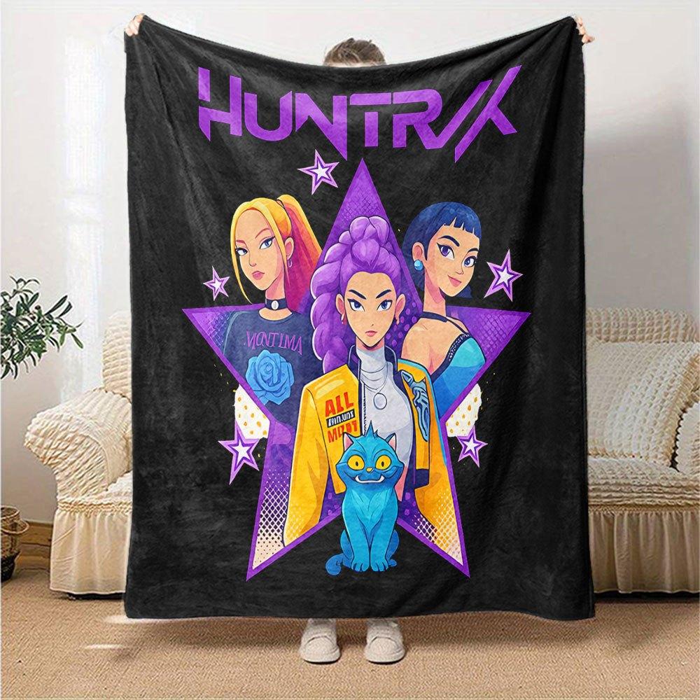 1pc hunter x (1) Blanket Soft Warm Throw for Home