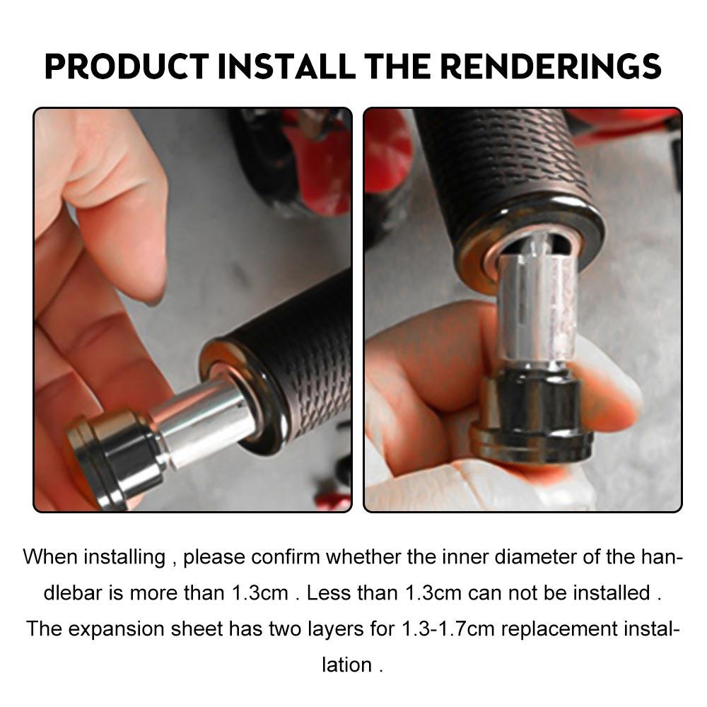 Motorcycle Rearview Mirrors Clear Glass Scooter Bar End Handlebar Mirror Modified Inverted Rear Mirror Motorbike Accessories