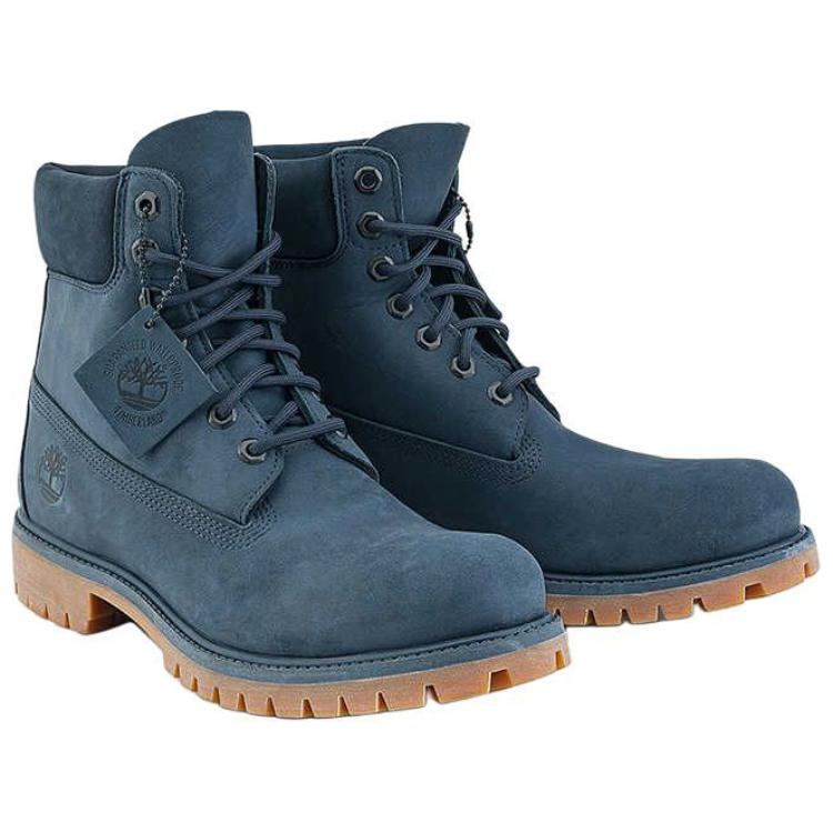 Timberland Премиум-серия прочные нескользящие водонепроницаемые удобные универсальные ботинки для отдыха на природе длиной до середины голени мужские ботинки темно-синего цвета A2P6WEP2