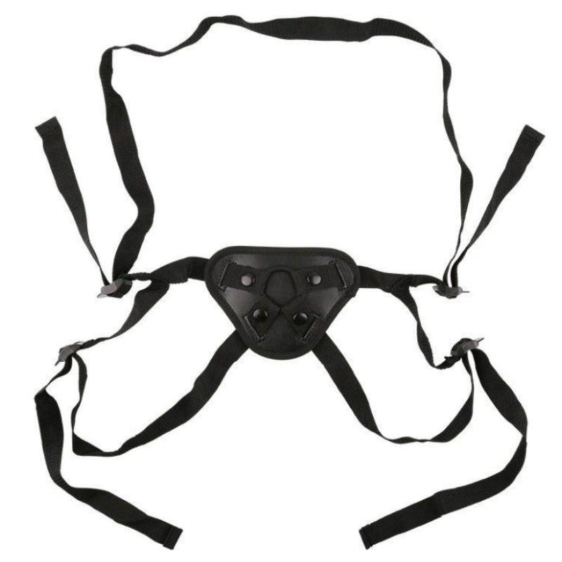 Women Chastity Belt SM Erotic Sex Toy Bondage Strap On Dildo Adjustable Belt Lesbian Trousers for Butt Plug and Dildo Fetish Toy