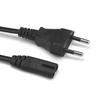 0.6м Зарядные кабели для камер, ноутбуков, принтеров, европейский шнур питания, разъем «восьмерка» C7 на европейскую 2-контактную вилку