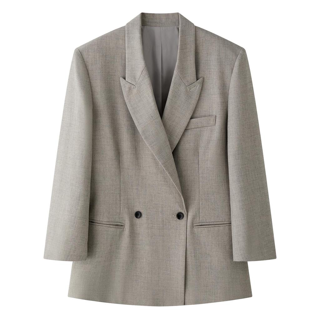 Женский пиджак Louvre Spring Parisian Style с широкими плечами