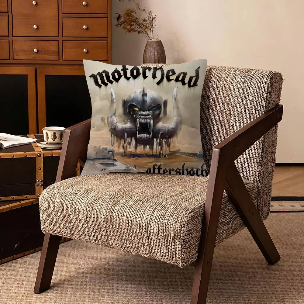 Rock Band MMotorhead Наволочка Подушка Чехол для подушки Обивка Диван Плед Декор для дома Наволочка