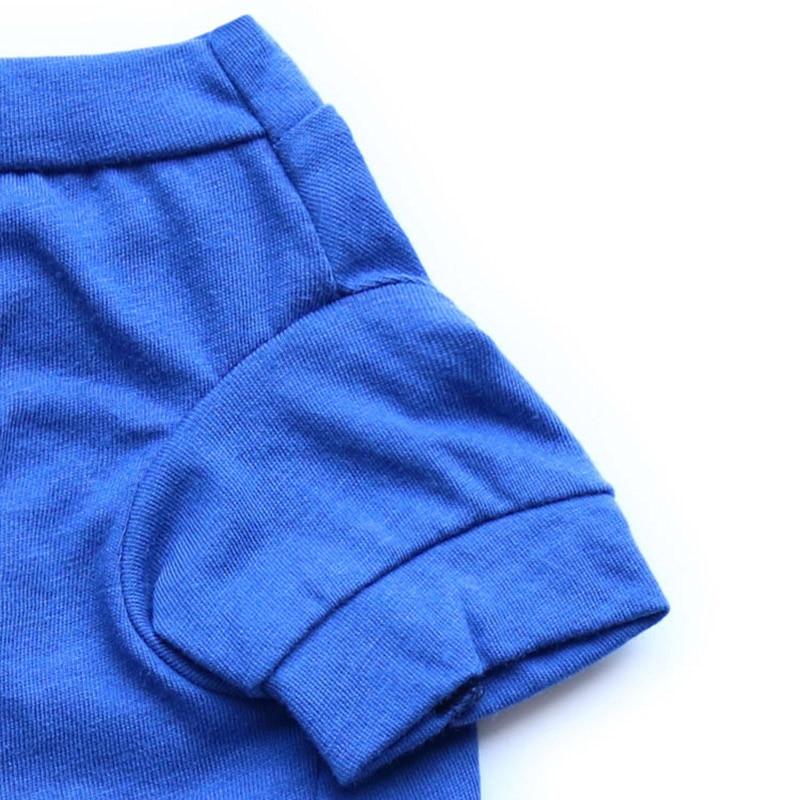 Лето-весна футболка для собак дышащая одежда для собак Чихуахуа маленькие собаки жилет с принтом щенка футболка одежда для кошек одежда для домашних животных одежда