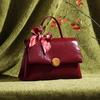 Retro Red Wedding Bag, High-end Crossbody Handbag, Large-capacity Wedding Bride's Mother Bag